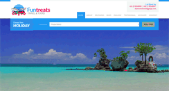 Desktop Screenshot of funtreatstravel.com